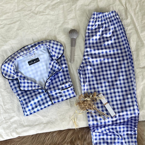PIJAMAS AURA SATEN SET COMPLETO