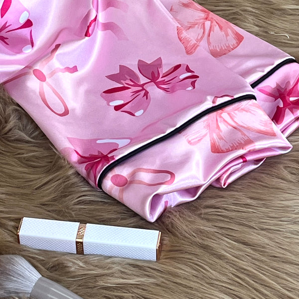 PIJAMAS AURA SATEN SET COMPLETO